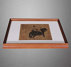 良庆书画装裱配框服务案例